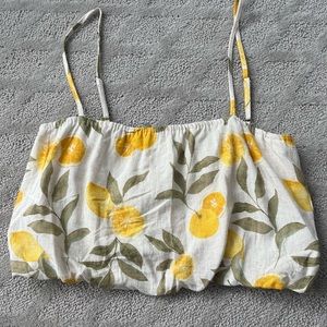 Z SUPPLY CITRUS LINEN SHORTS + TOP